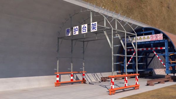 沙湾区隧道施工动画制作公司 - 隧道施工工艺和施工方法 - 隧道施工汇报动画视频 - bim 工程施工动画